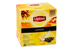 Чай чорний Lipton Лимон 1,7г*20шт (5063270110911)